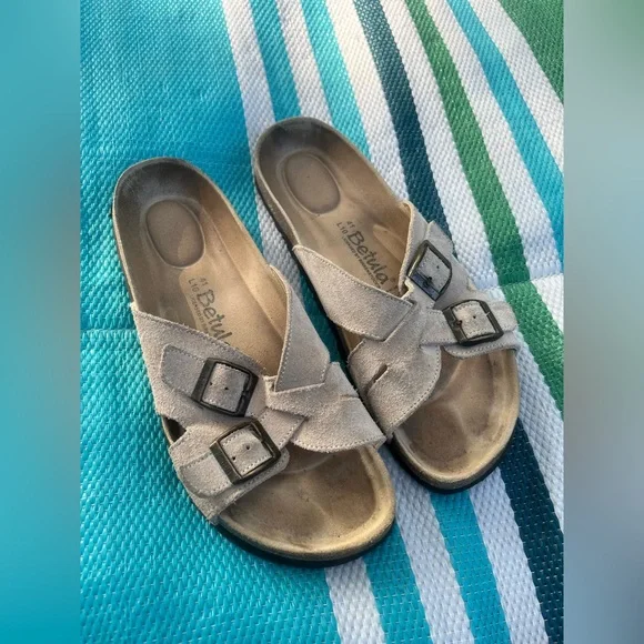 ๐โจHP๐โจ Birkenstock Betula Suede Two buckle Sandals - Light Tan - Picture 14 of 14